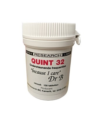 Dr. B Quint 32 tabletten